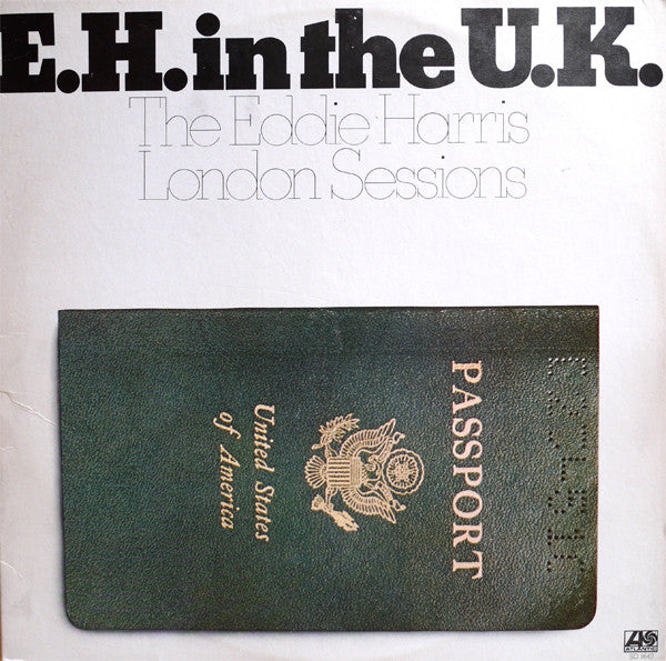 Eddie Harris : E.H. In The U.K. (LP, Album, PR)