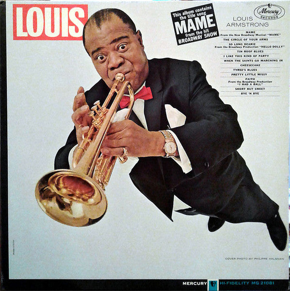 Louis Armstrong : Louis (LP, Mono)