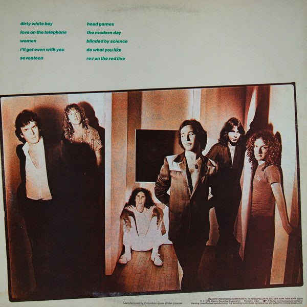 Foreigner : Head Games (LP, Album, Club)