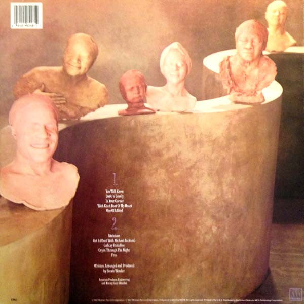 Stevie Wonder : Characters (LP, Album, Club, Gat)