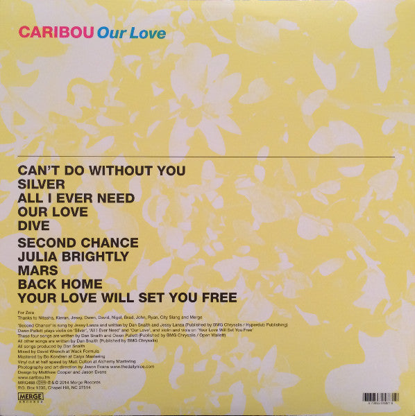 Caribou : Our Love (LP,Album)