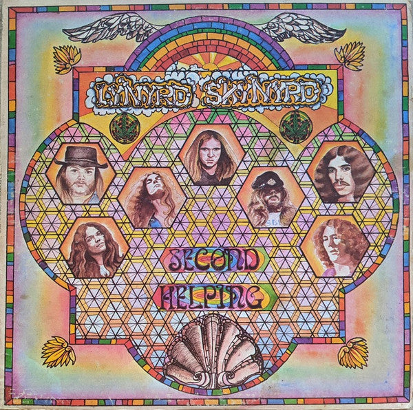 Lynyrd Skynyrd : Second Helping (LP, Album, RP, Pin)