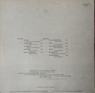 Toiling Midgets : Sea Of Unrest (LP, Album)