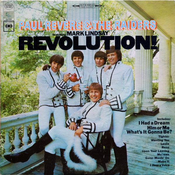 Paul Revere & The Raiders Featuring Mark Lindsay : Revolution! (LP, Album, San)