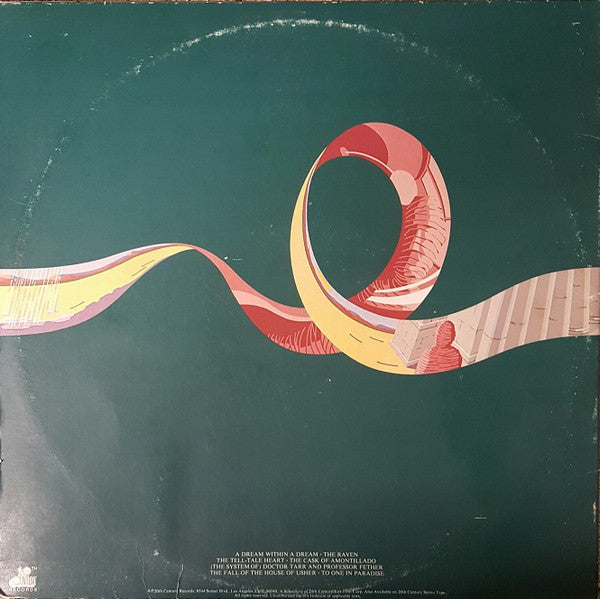 The Alan Parsons Project : Tales Of Mystery And Imagination (LP, Album, Ter)