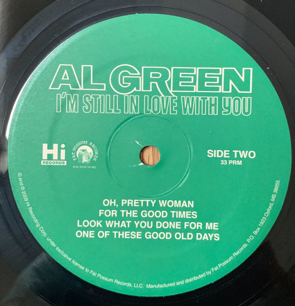 Al Green : I'm Still In Love With You (LP, Album, RE, 180)