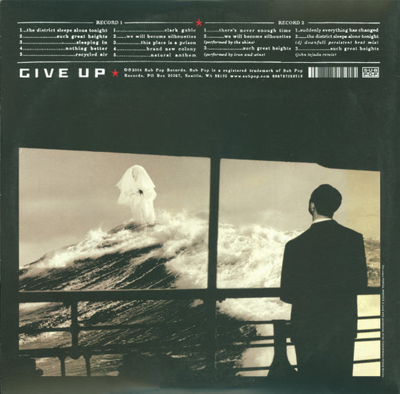The Postal Service : Give Up (LP, Album + LP, Comp + RE, RM, RP, 150)