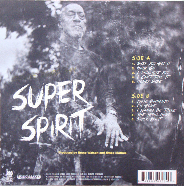 Ironing Board Sam : Super Spirit (LP, Album, Yel)