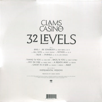 Clams Casino : 32 Levels (2xLP, Album, Dlx)