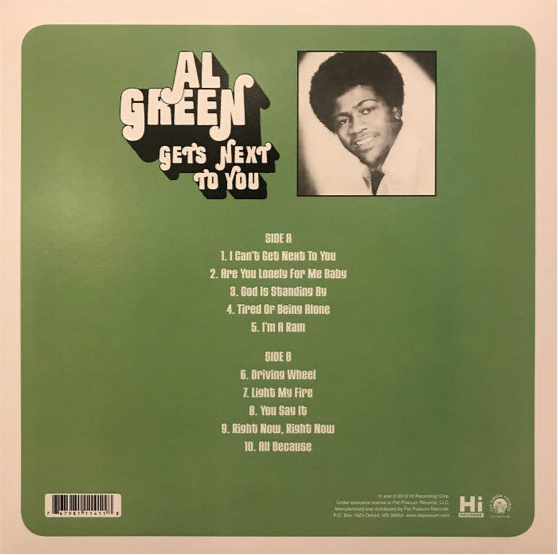 Al Green - Gets Next To You | (M/M)