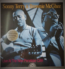 Sonny Terry & Brownie McGhee : Live At The New Penelope Café (LP, Album, Mono, RE, RM, 180)