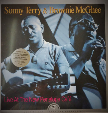 Sonny Terry & Brownie McGhee : Live At The New Penelope Café (LP, Album, Mono, RE, RM, 180)