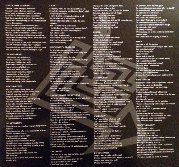 Face To Face : Don't Turn Away (LP, Album, RE, RM)