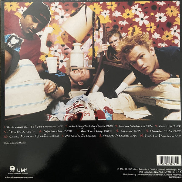 Sum 41 : All Killer No Filler (LP, Album, RE)