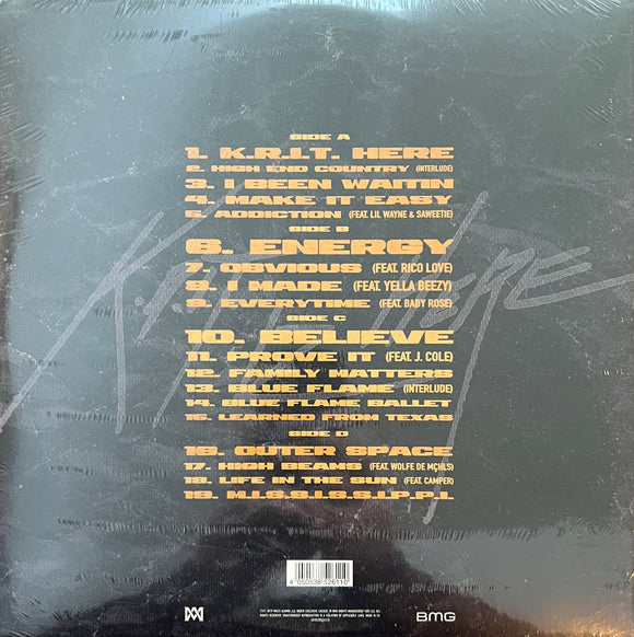 Big K.R.I.T. - K.R.I.T. Iz Here | (M/M)