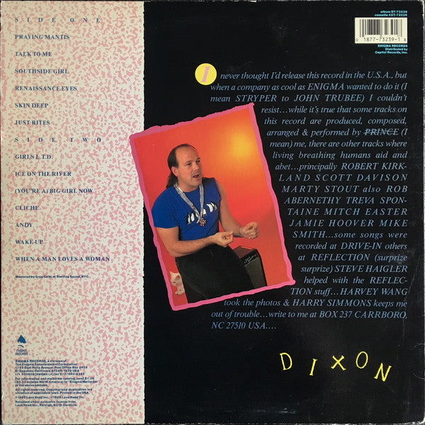 Don Dixon : Most Of The Girls Like To Dance But Only Some Of The Boys Like To (LP, Album, Spe)