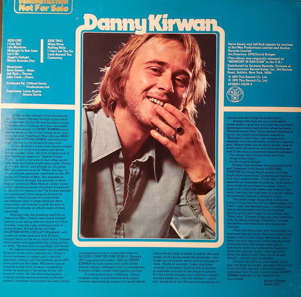 Danny Kirwan : Danny Kirwan (LP, Album, Promo)