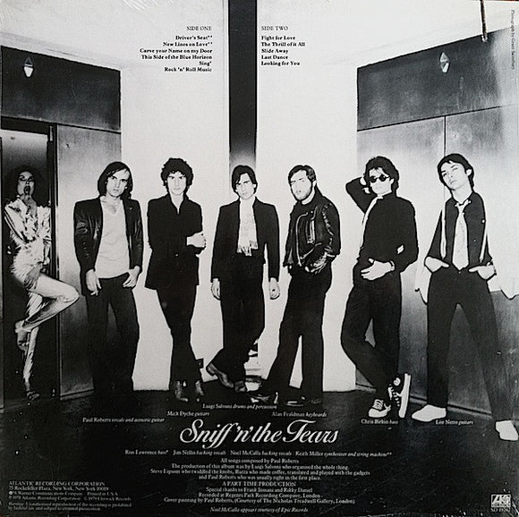 Sniff 'n' the Tears : Fickle Heart (LP, Album, SP)