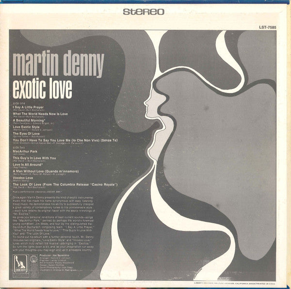 Martin Denny : Exotic Love (LP, Album)