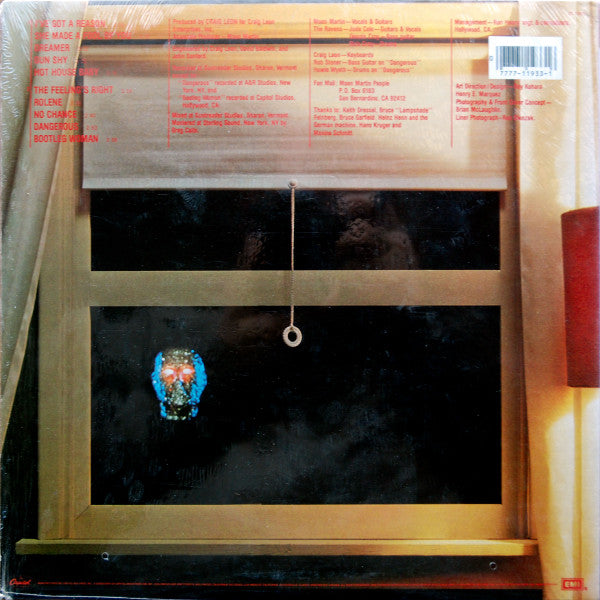 Moon Martin : Escape From Domination (LP, Album, Jac)